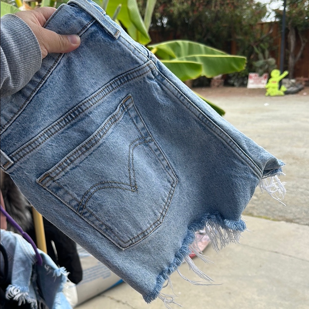 Denim Cutoff Shorts